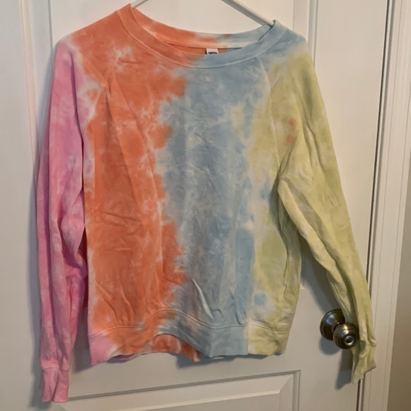 Old Navy Tie-Dye Crewneck Sweatshirt - Picture 1 of 3